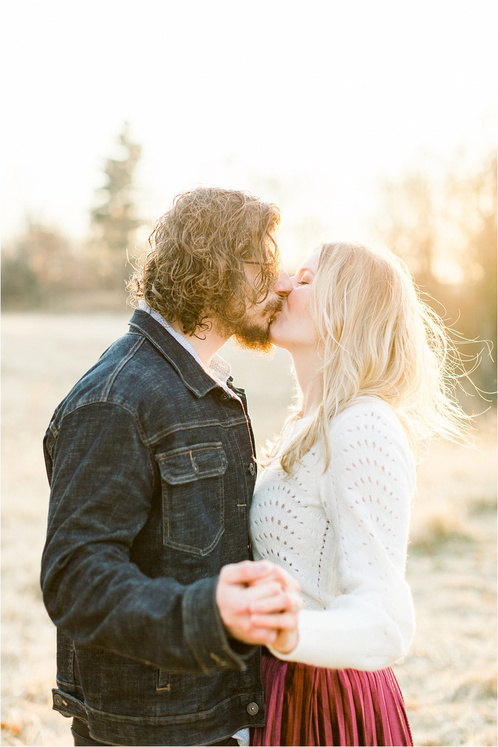 winter anniversary session