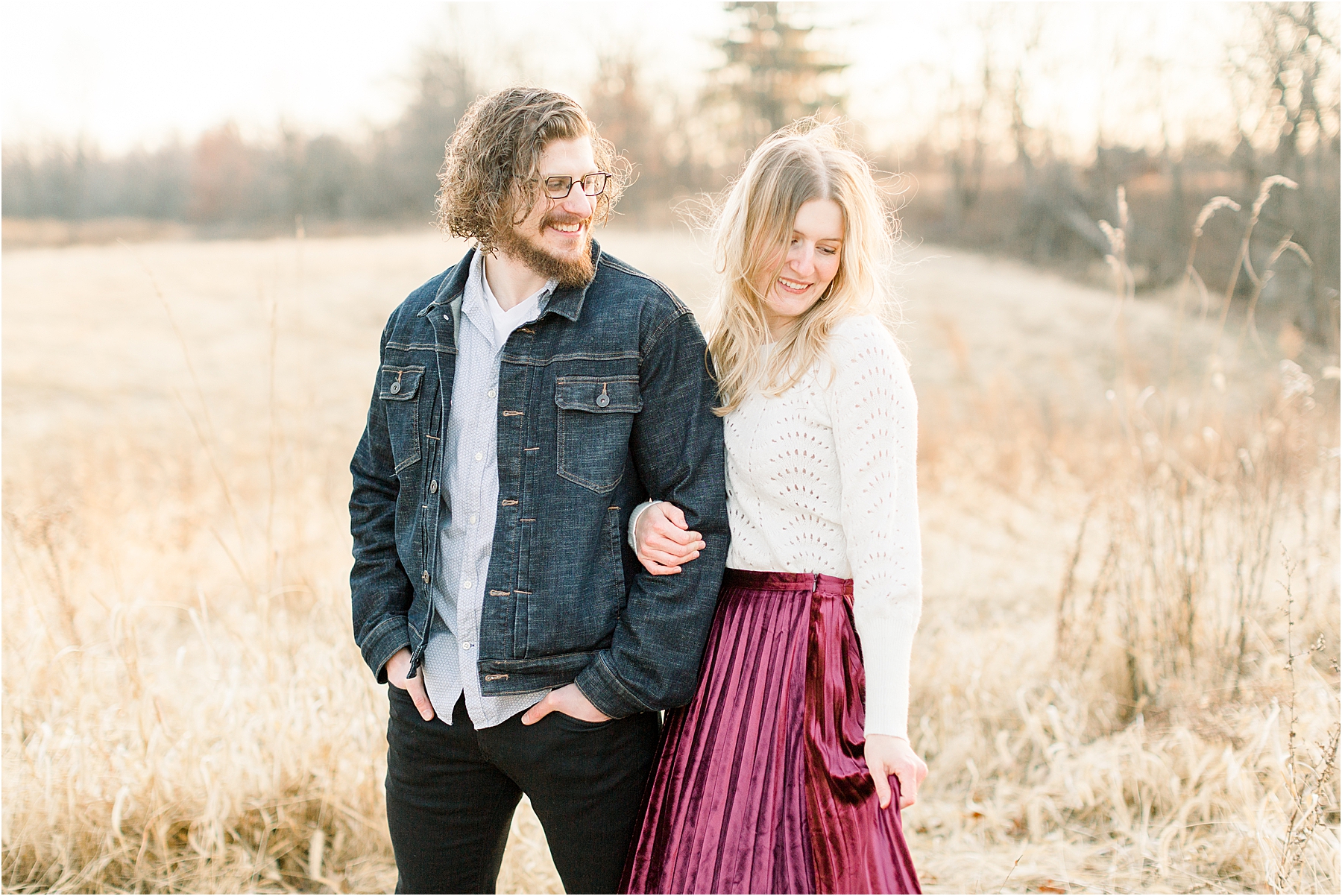 winter anniversary session