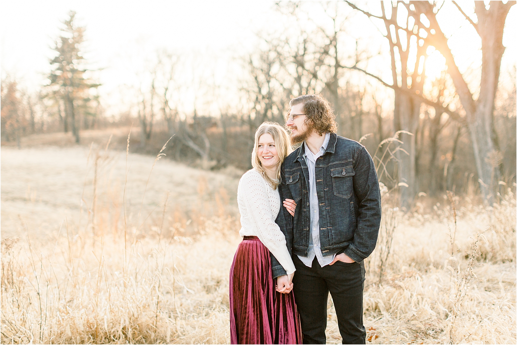 winter anniversary session