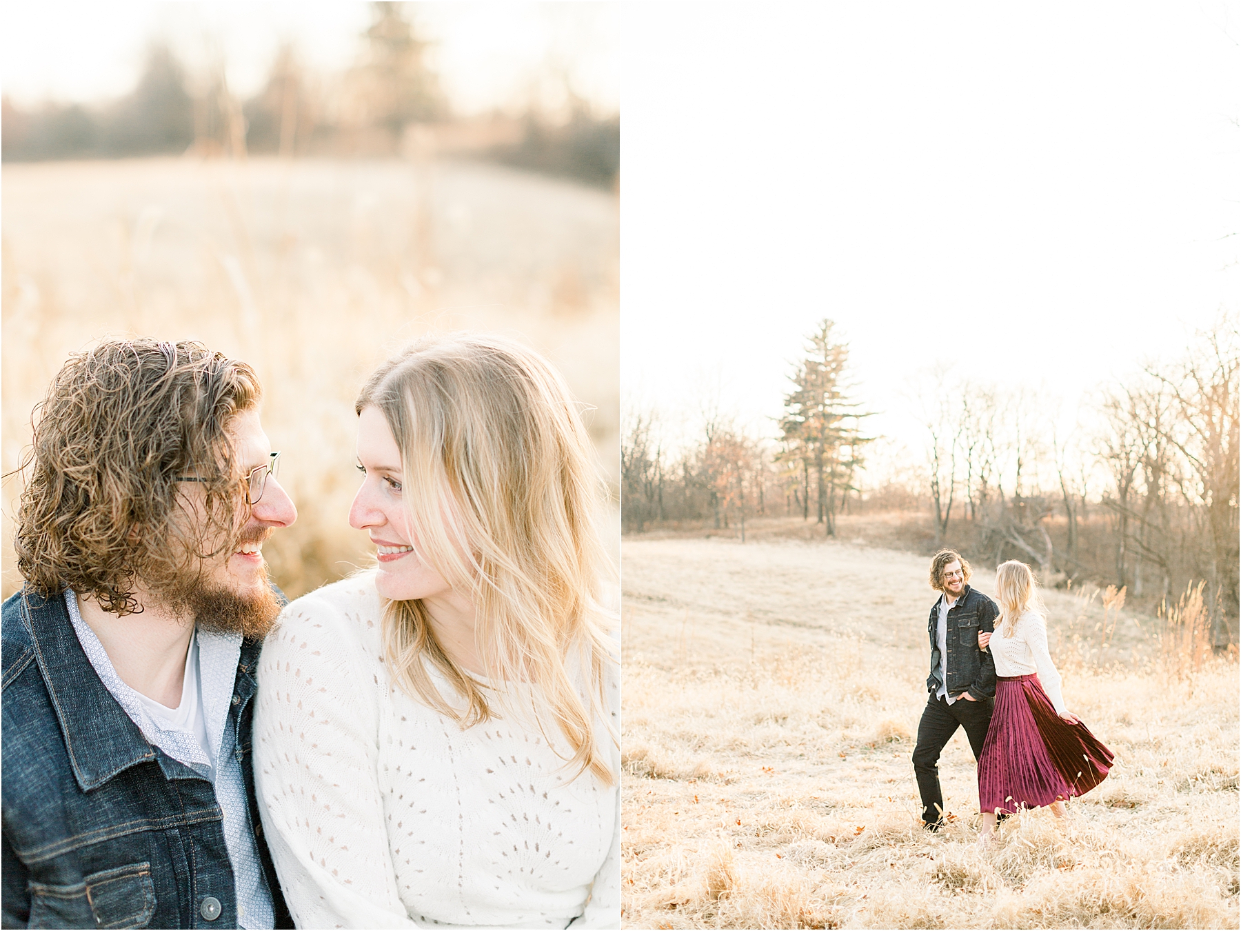 winter anniversary session