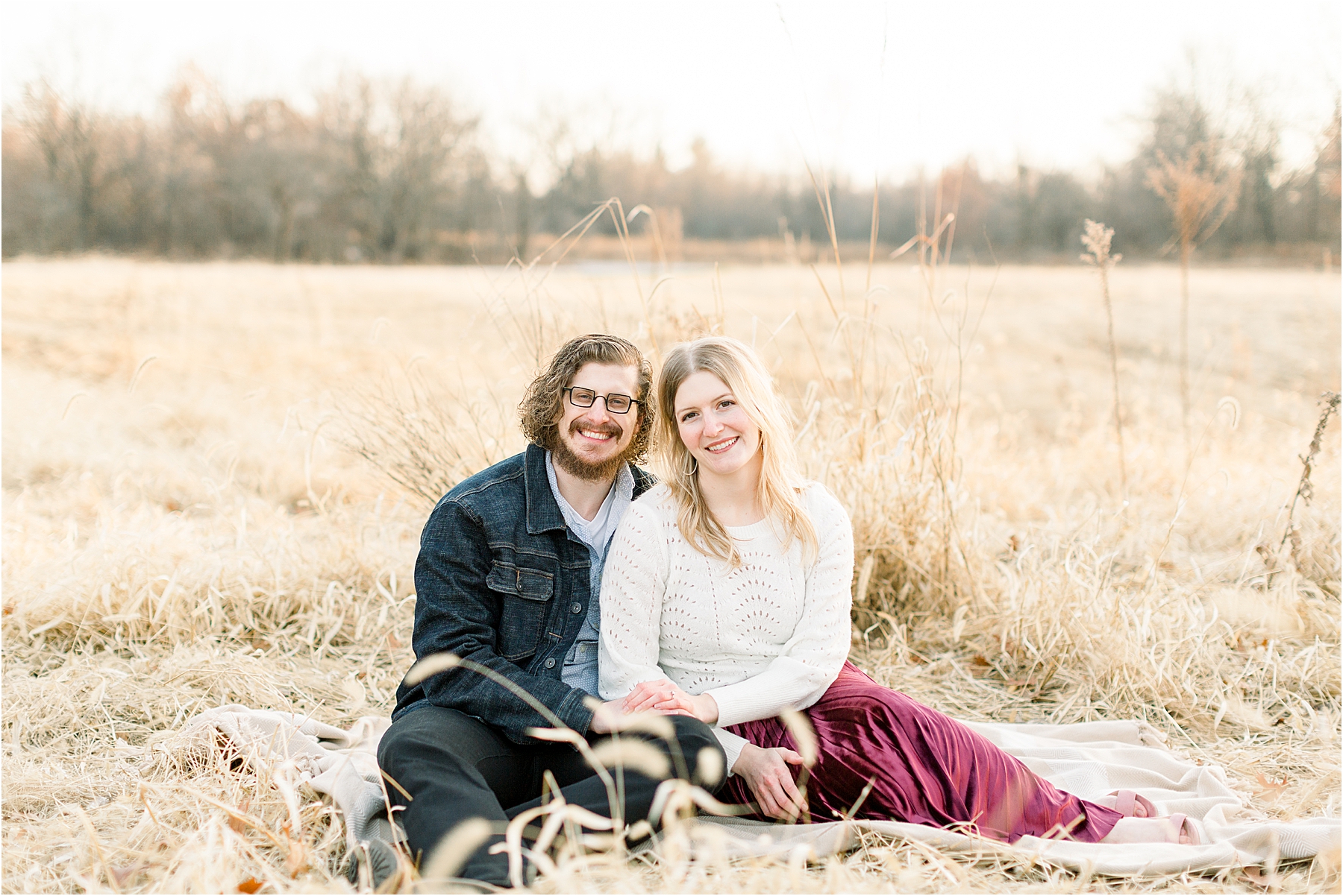 winter anniversary session