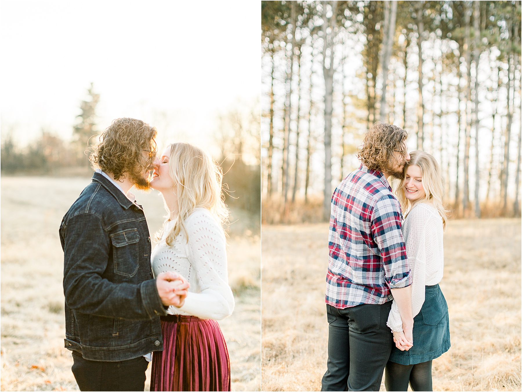 winter anniversary session