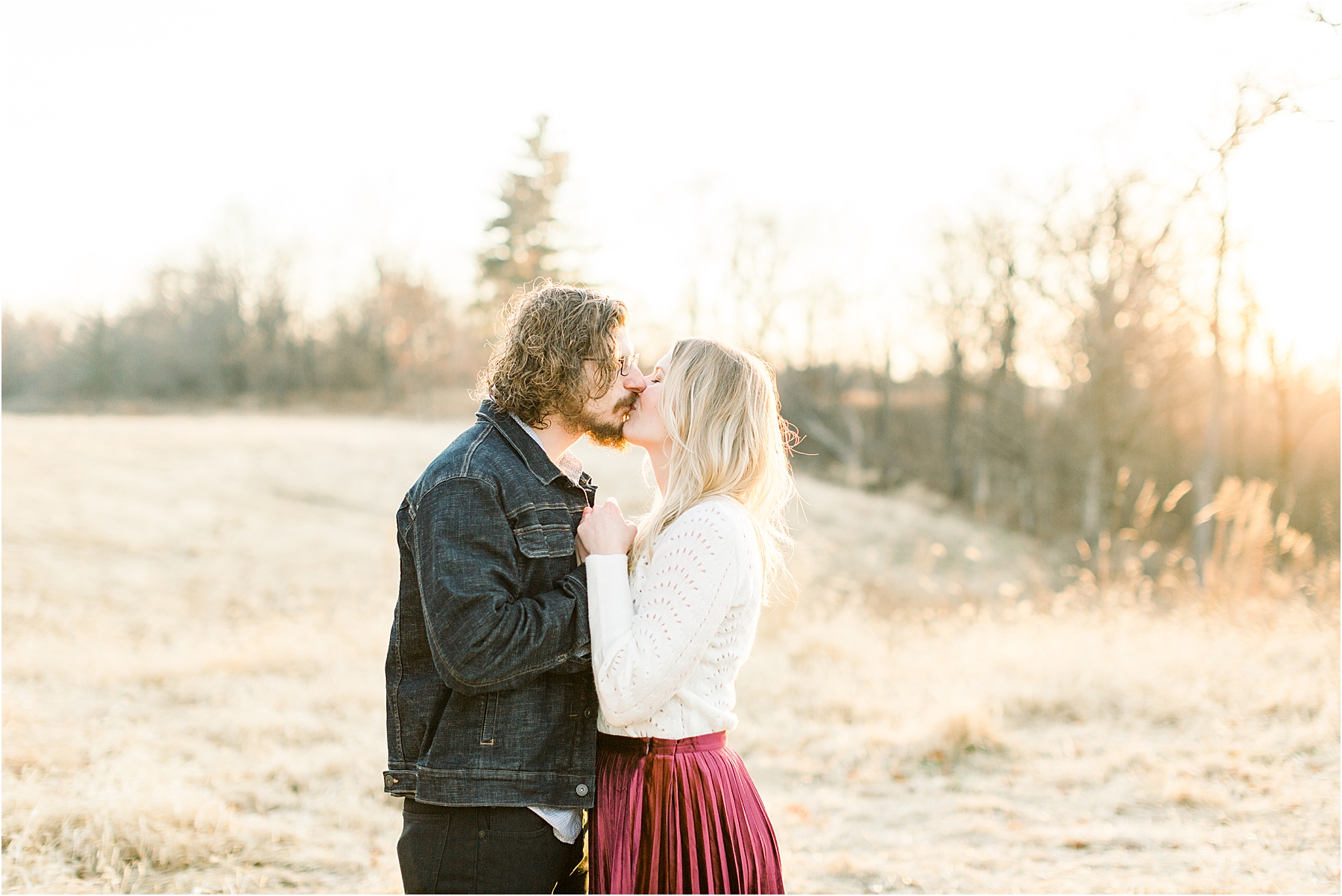 winter anniversary session