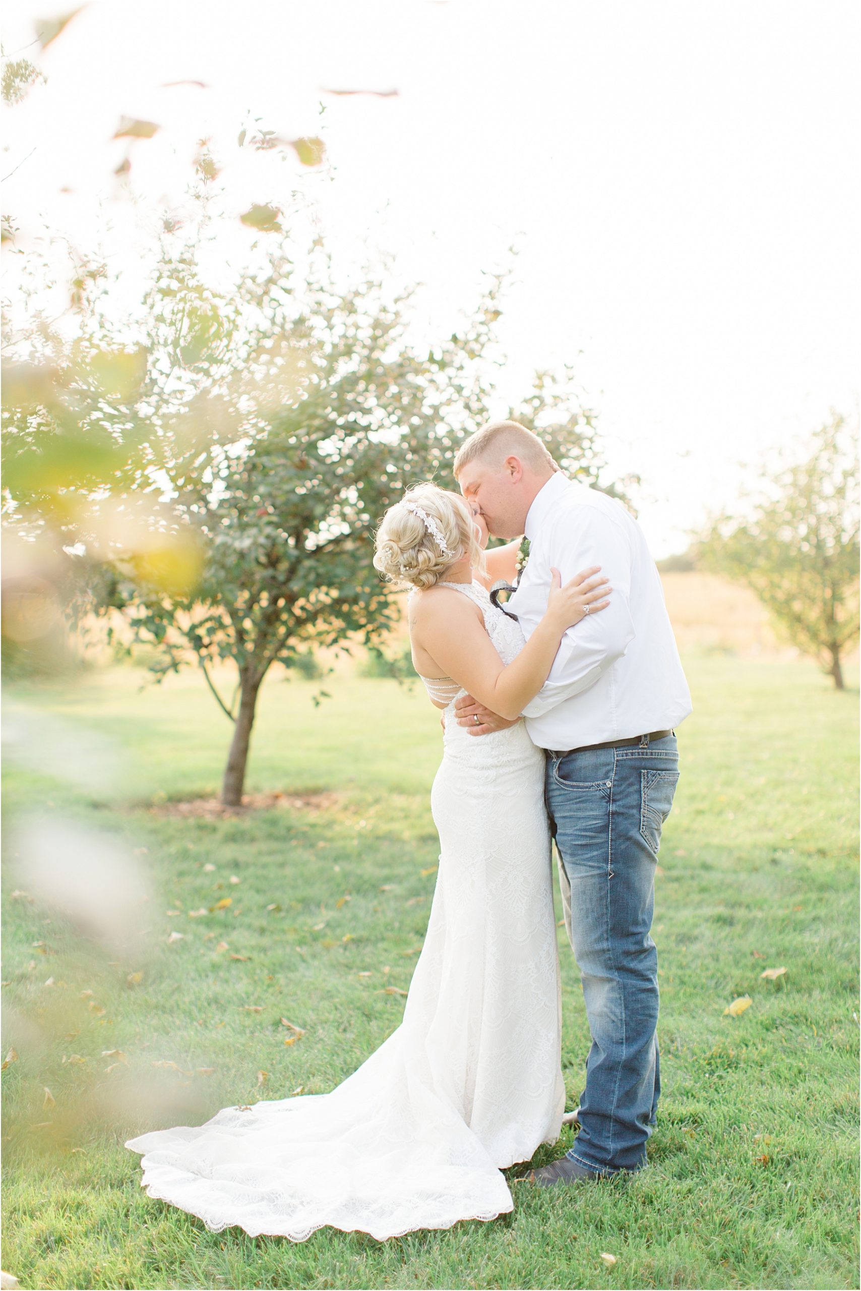 Iowa Fall Backyard Wedding