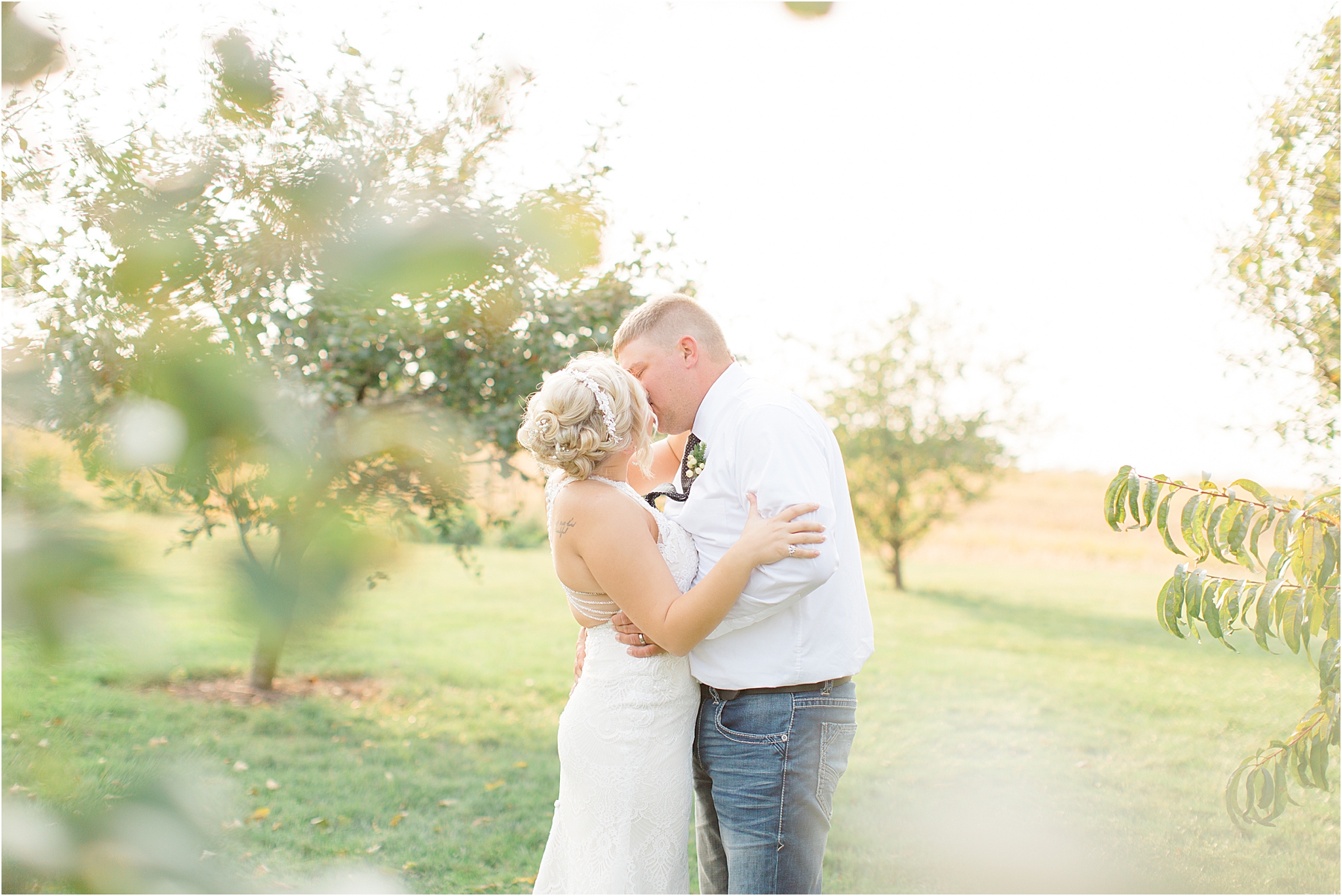 Iowa Fall Backyard Wedding