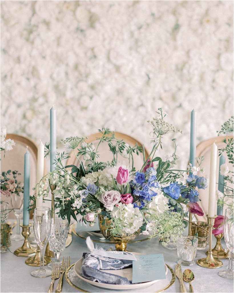 National Czech and Slovak Museum Wedding Editorial with themes from Bridgerton.