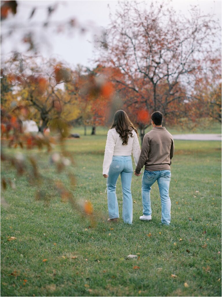 Engagement Session at Water Works Park, Des Moines