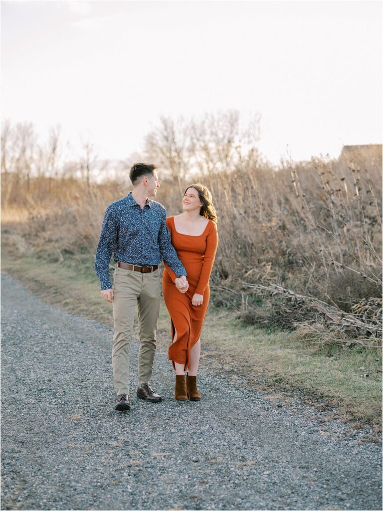 November Engagement Session in Ames, Iowa