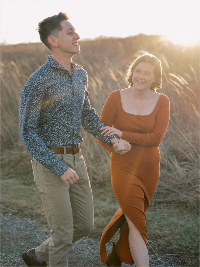 November Engagement Session in Ames, Iowa