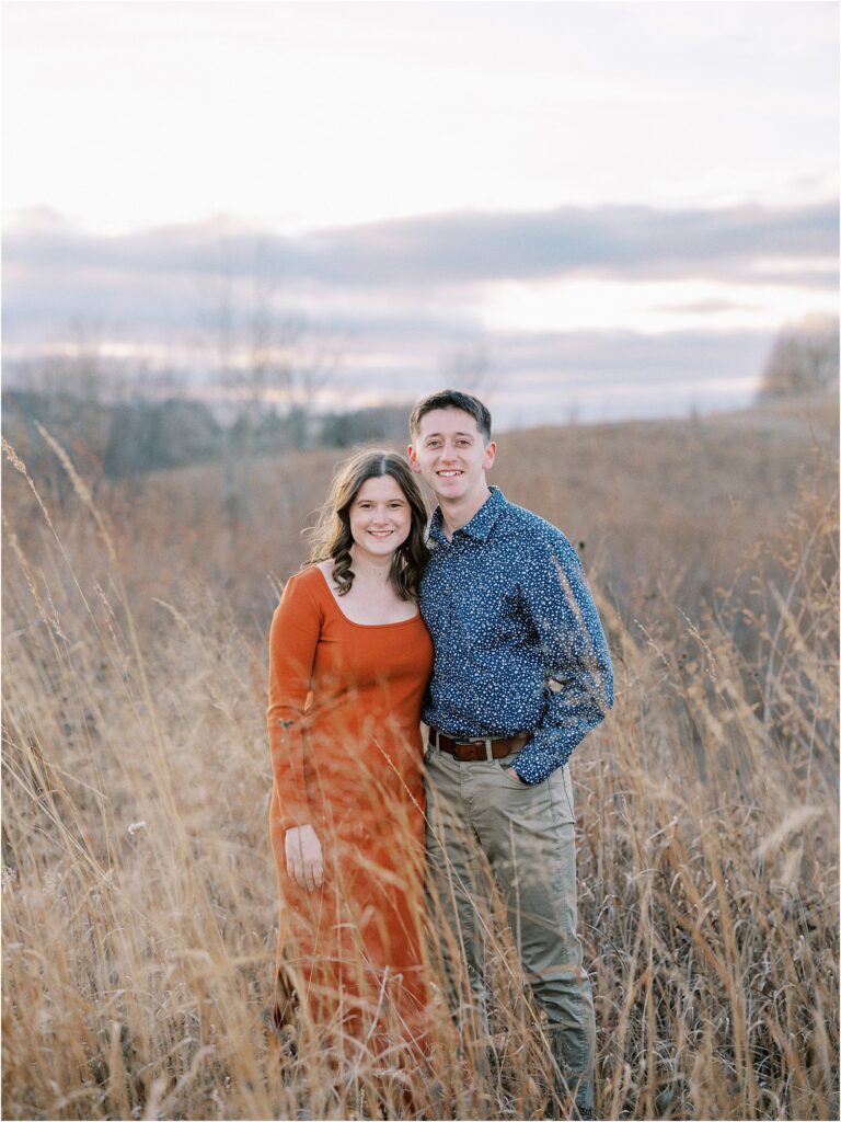 November Engagement Session in Ames, Iowa