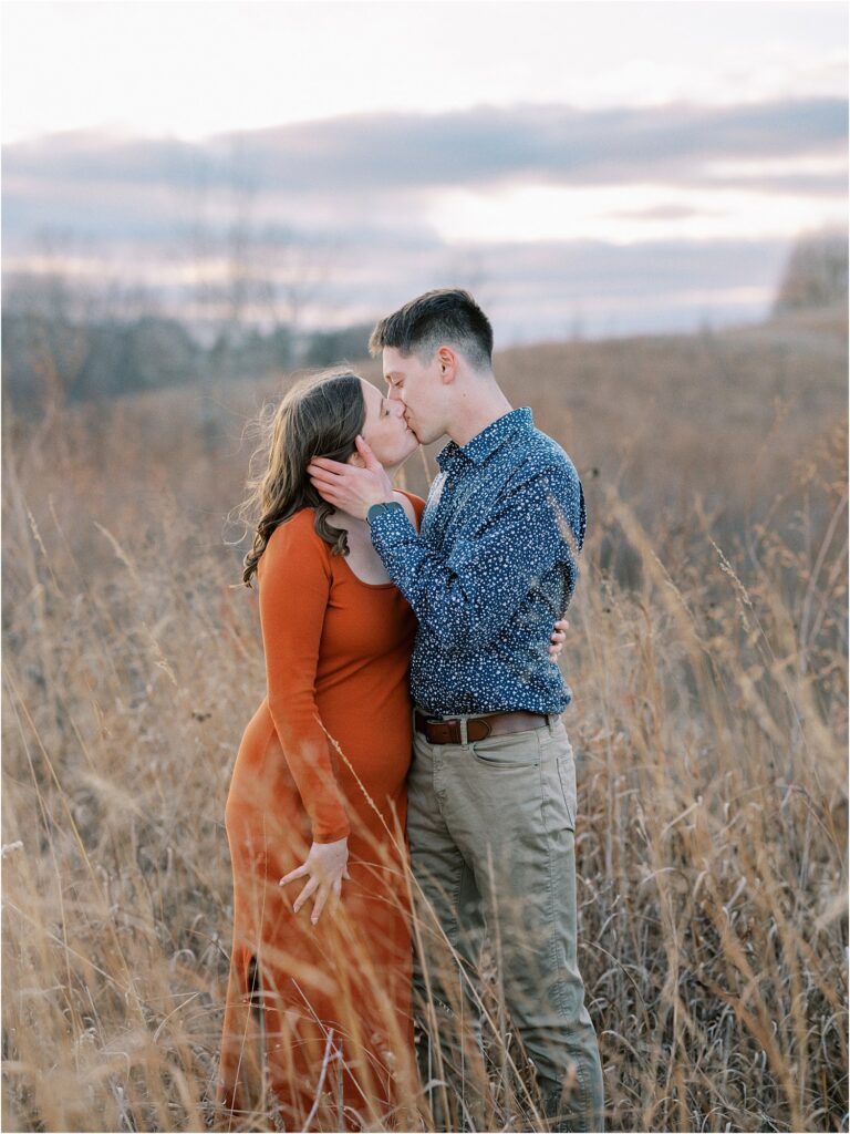 November Engagement Session in Ames, Iowa