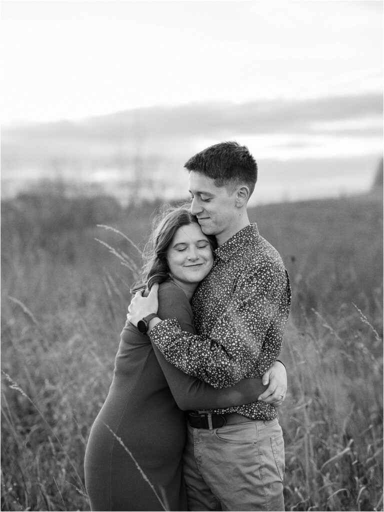 November Engagement Session in Ames, Iowa