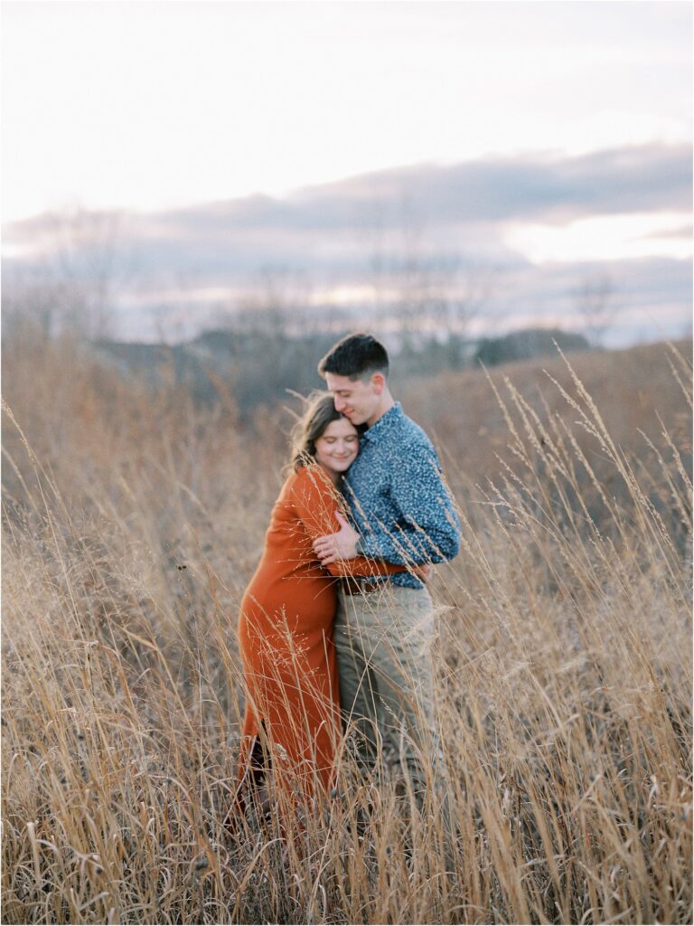 November Engagement Session in Ames, Iowa