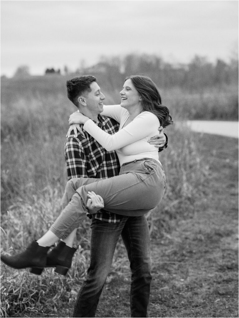 November Engagement Session in Ames, Iowa