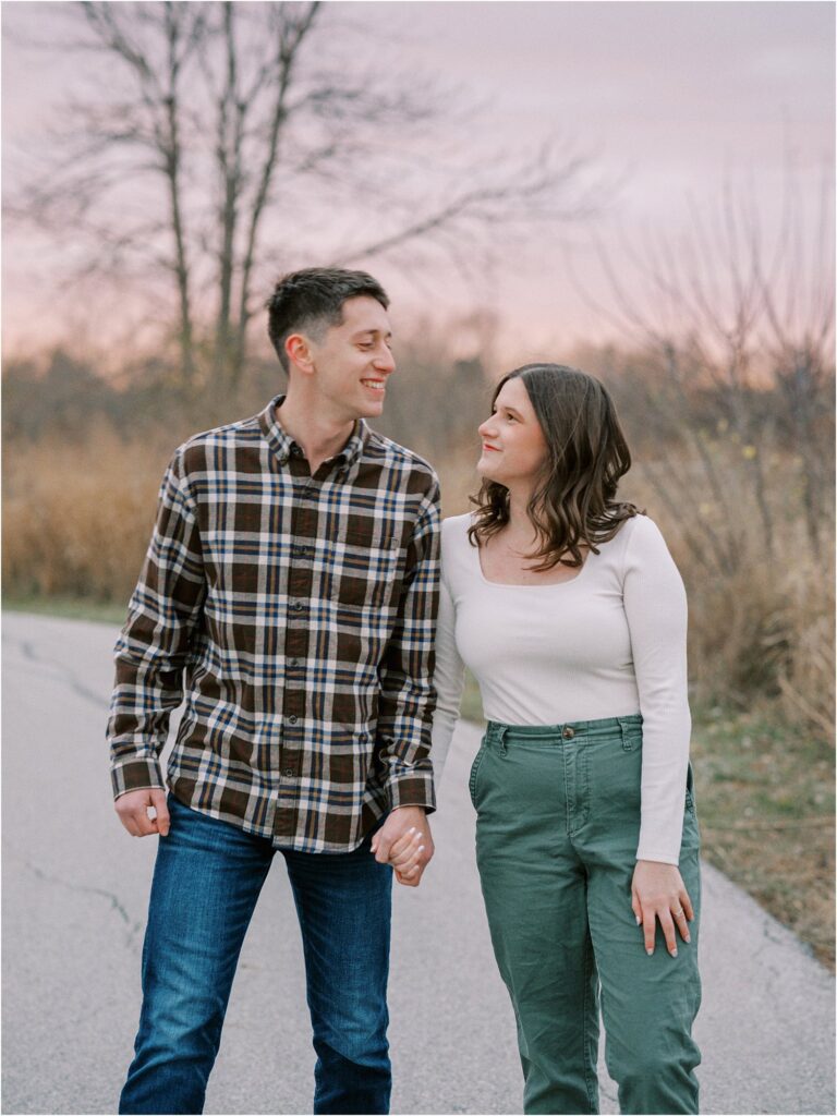 November Engagement Session in Ames, Iowa