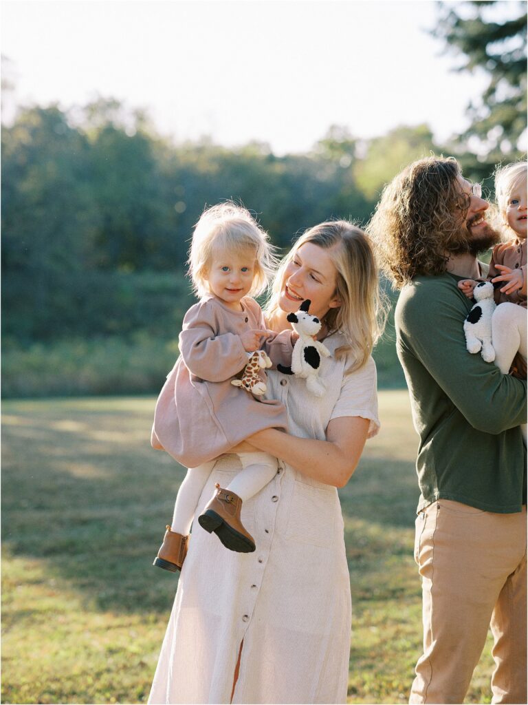 Family photos in Ames, Iowa
