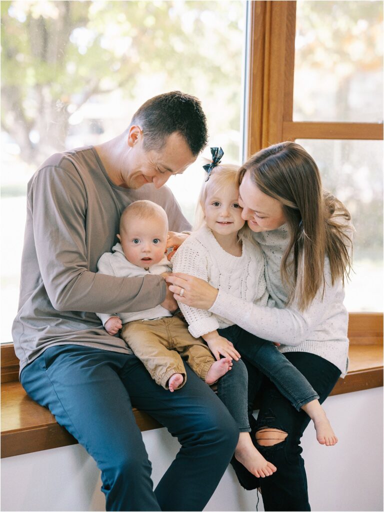 Home Family Session in Ames