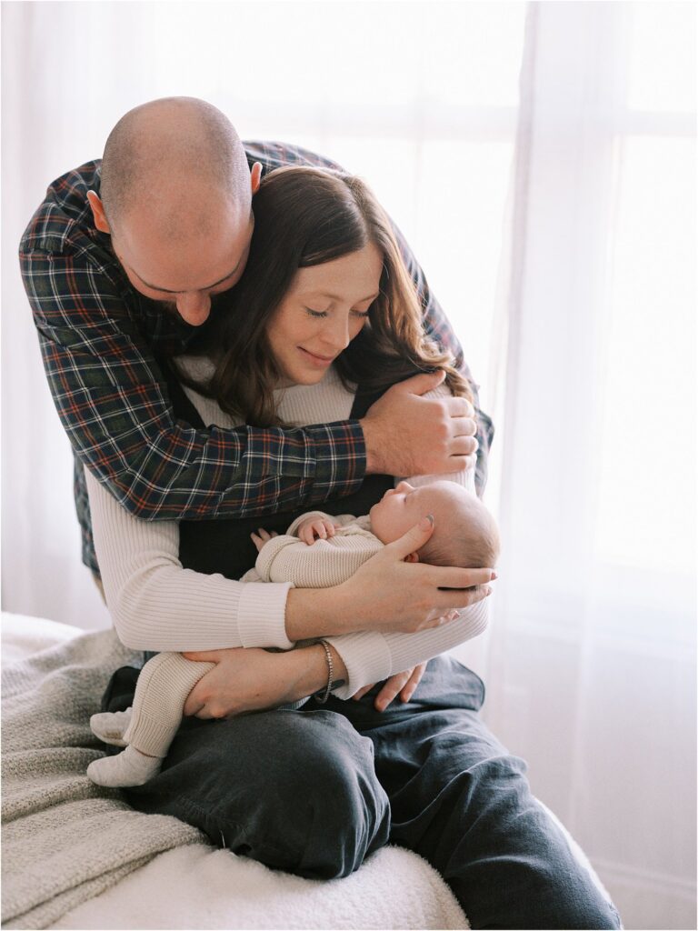 Home Newborn Session in Dubuque, Iowa
