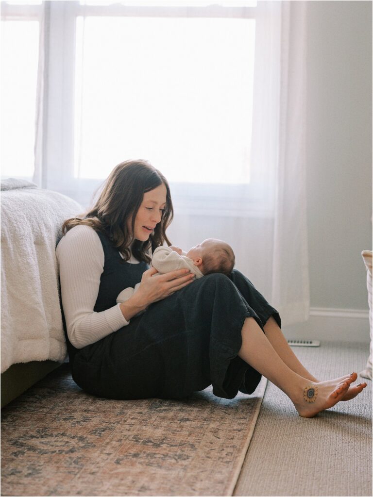 Home Newborn Session in Dubuque, Iowa
