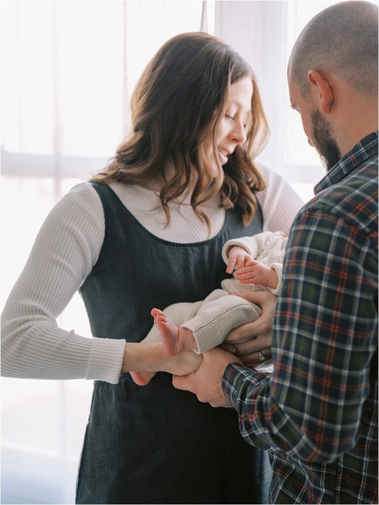 Home Newborn Session in Dubuque, Iowa
