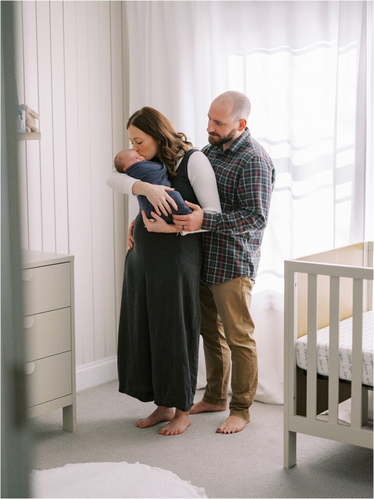 Home Newborn Session in Dubuque, Iowa