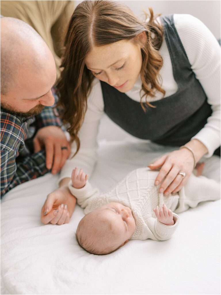 Home Newborn Session in Dubuque, Iowa
