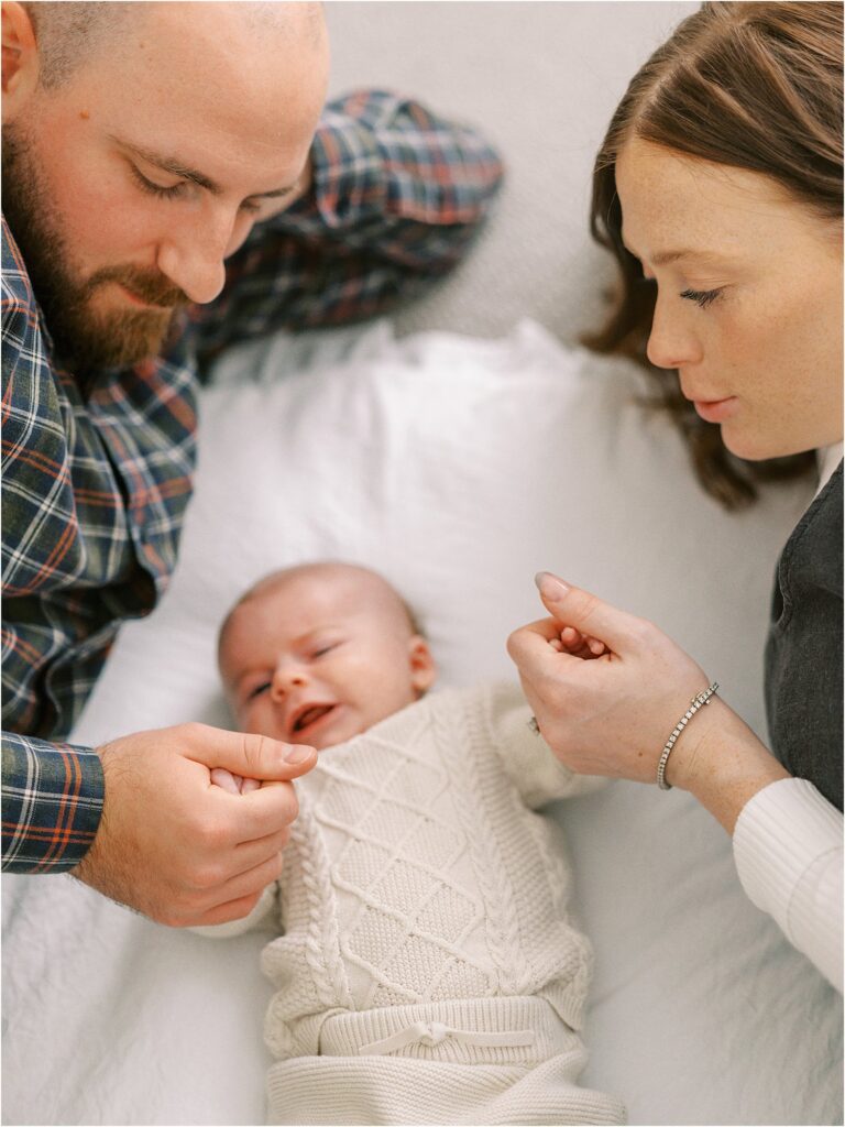 Home Newborn Session in Dubuque, Iowa