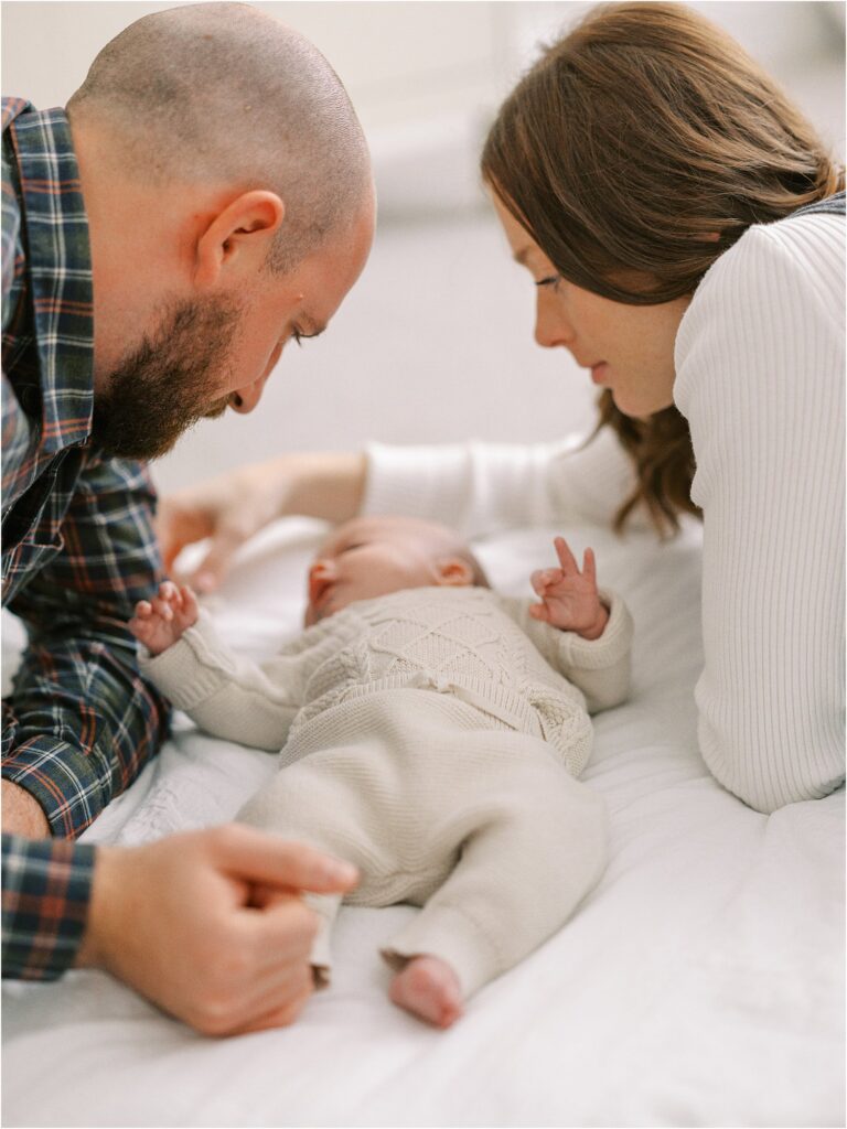 Home Newborn Session in Dubuque, Iowa
