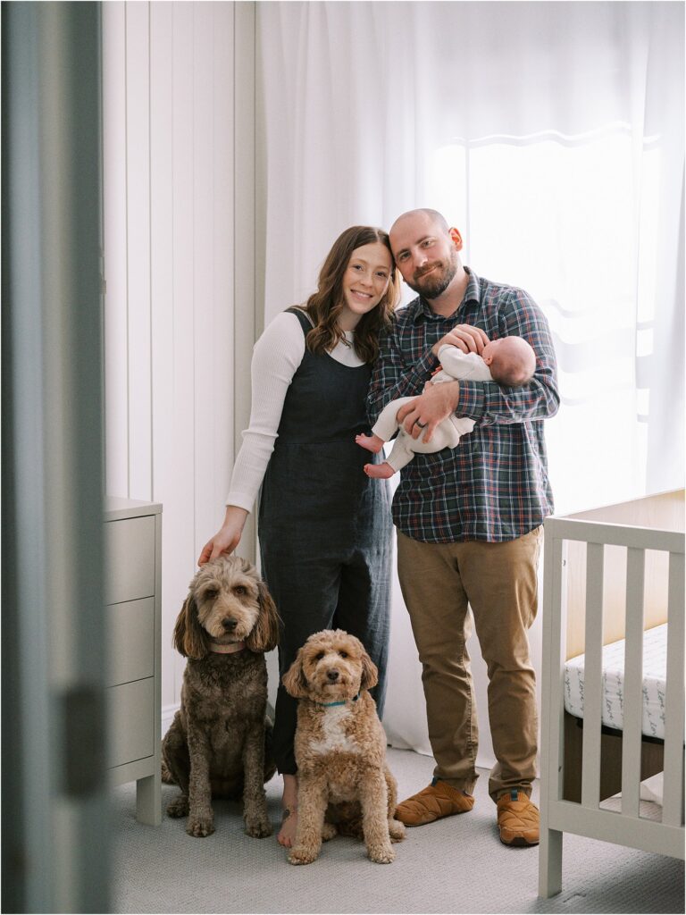 Home Newborn Session in Dubuque, Iowa