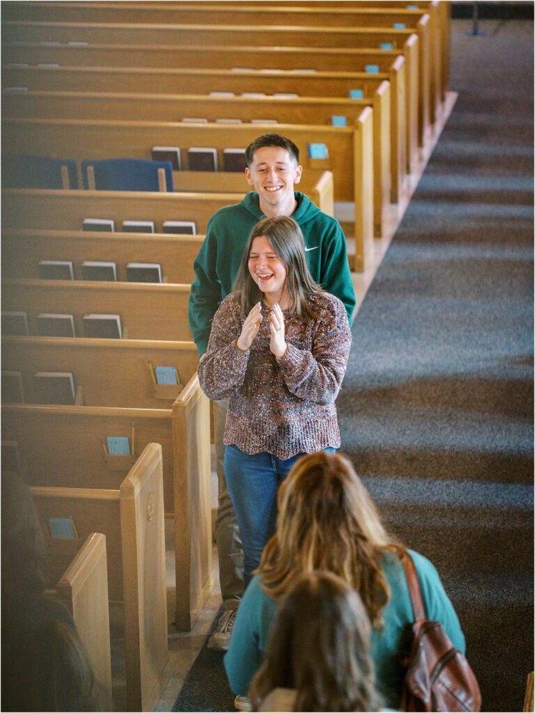 Marriage Proposal in Ames, Iowa