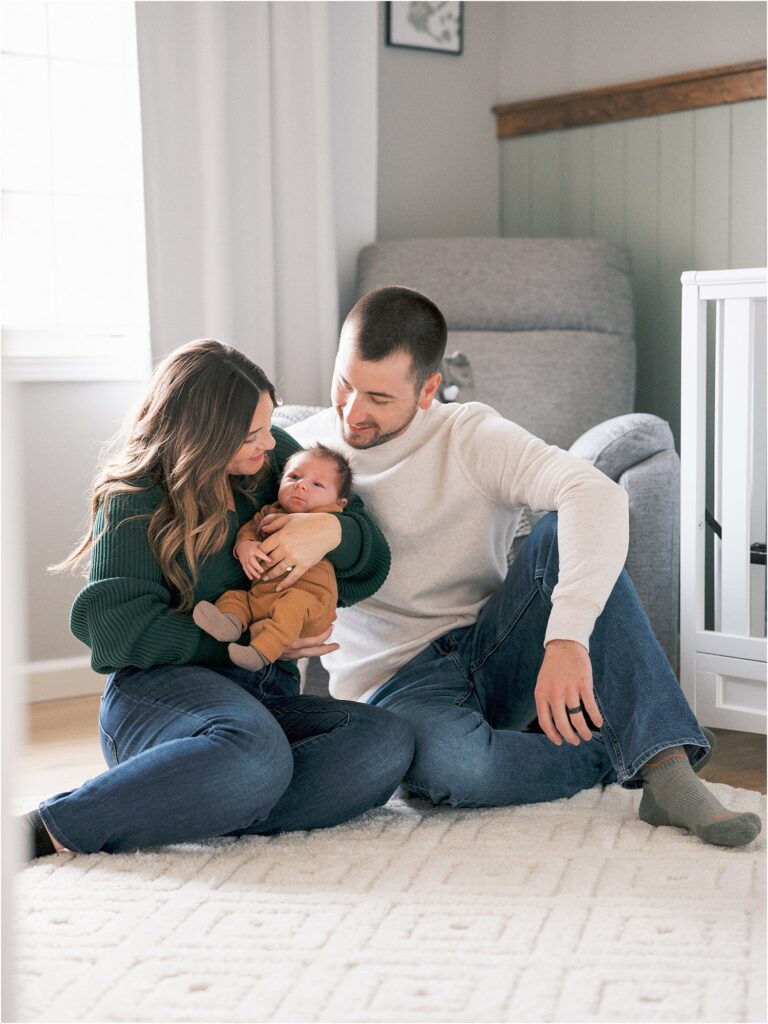 At-Home Newborn Session in Ankeny, Iowa